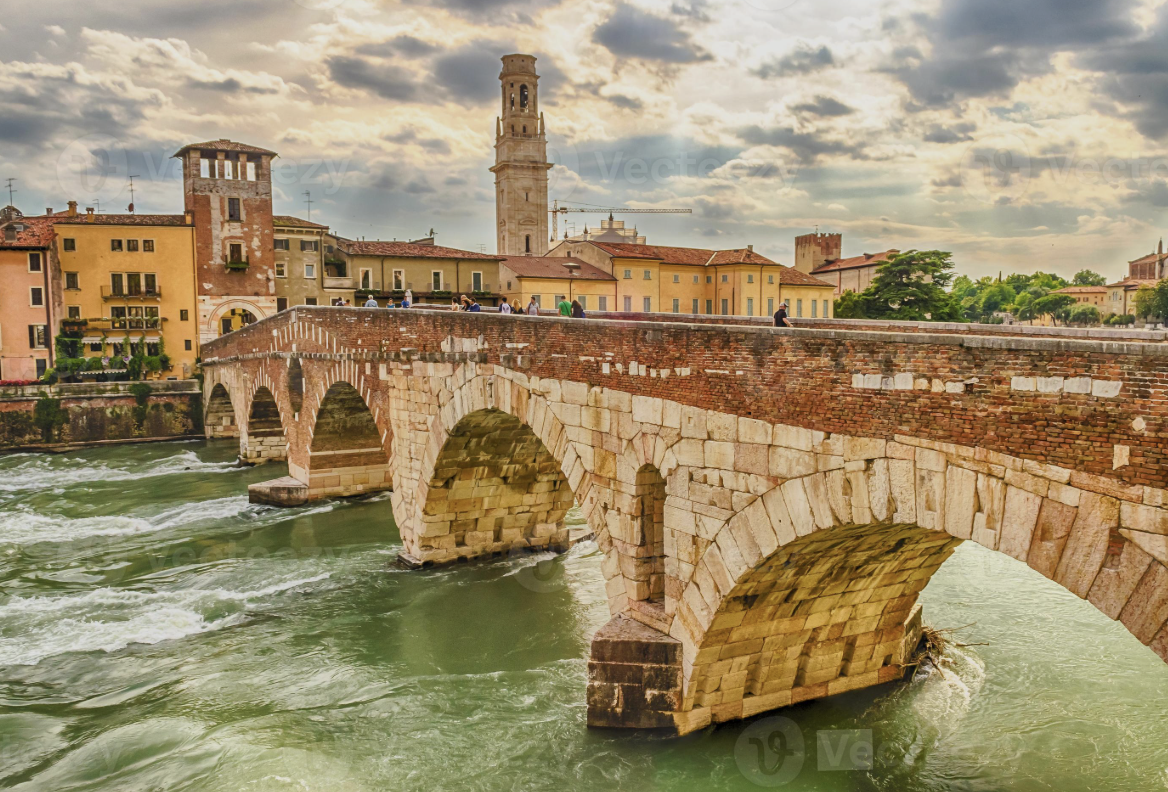 Il Ponte Pietra a Verona